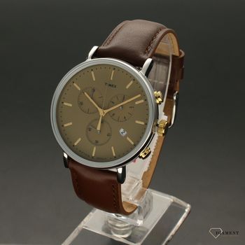 Zegarek męski Timex '' Złoto & Brąz'' Fairfield  TW2T67700 (2).jpg