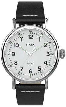 Zegarek męski Timex Standard TW2T69200. Zegarek męski klasyczny. Zegarek męski na czarnym pasku. Zegarek męski Timex z podświetleniem Indiglo. Zegarek męski klasyczny na pasku. Zegarek Timex na pasku idealny na prezent..jpg