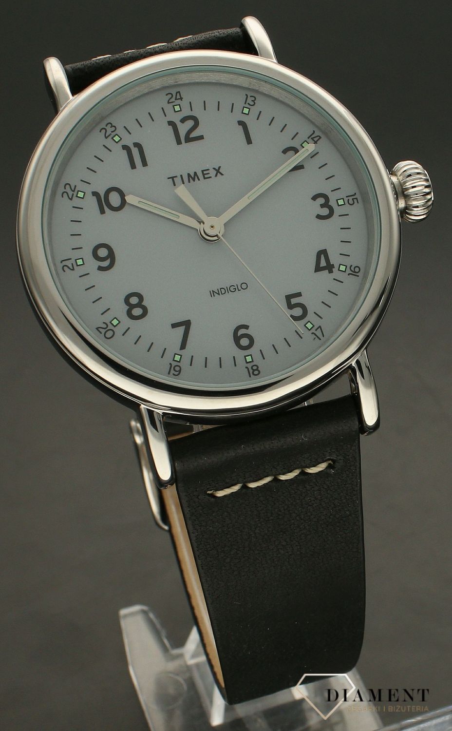 Zegarek męski Timex Standard TW2T69200. Zegarek męski klasyczny. Zegarek męski na czarnym pasku. Zegarek męski Timex z podświetleniem Indiglo. Zegarek męski klasyczny na pasku. Zegarek Timex na pasku idealny na prezent..jpg