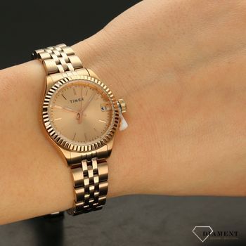 Zegarek damski w kolorze różowego złota Timex TW2T86500 (3).jpg