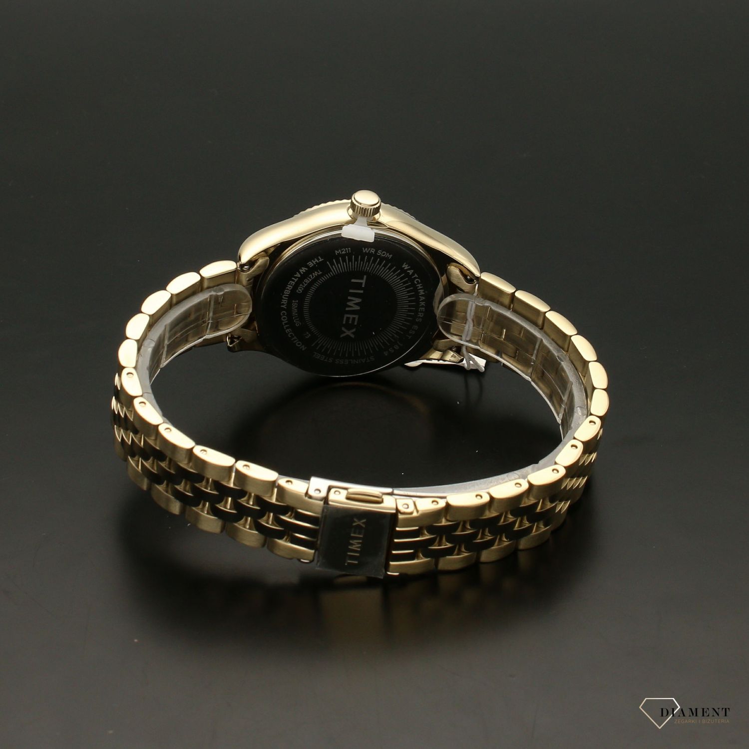 Złoty zegarek damski TW2T87100 (1).jpg