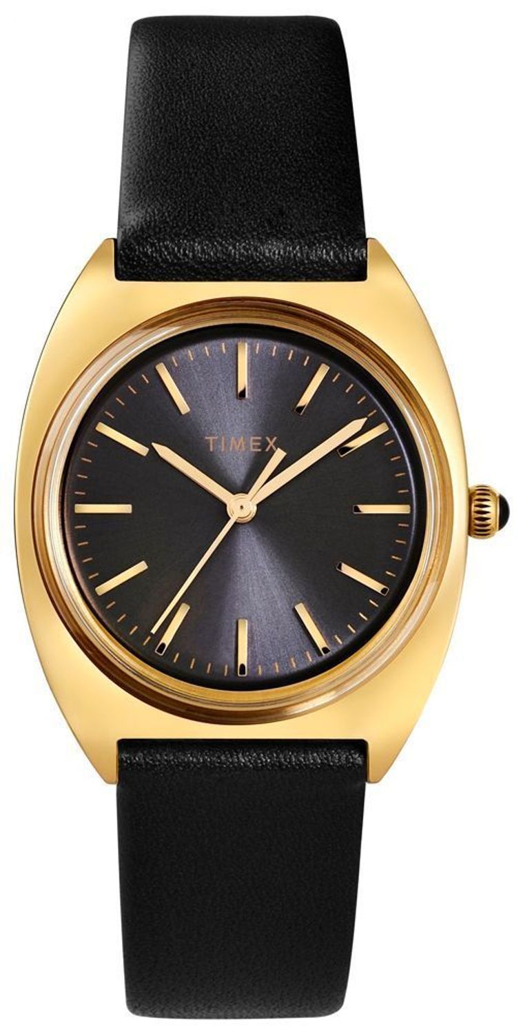 Zegarek damski  czarno-złoty na pasku Timex Milano TW2T89800 (1).jpg