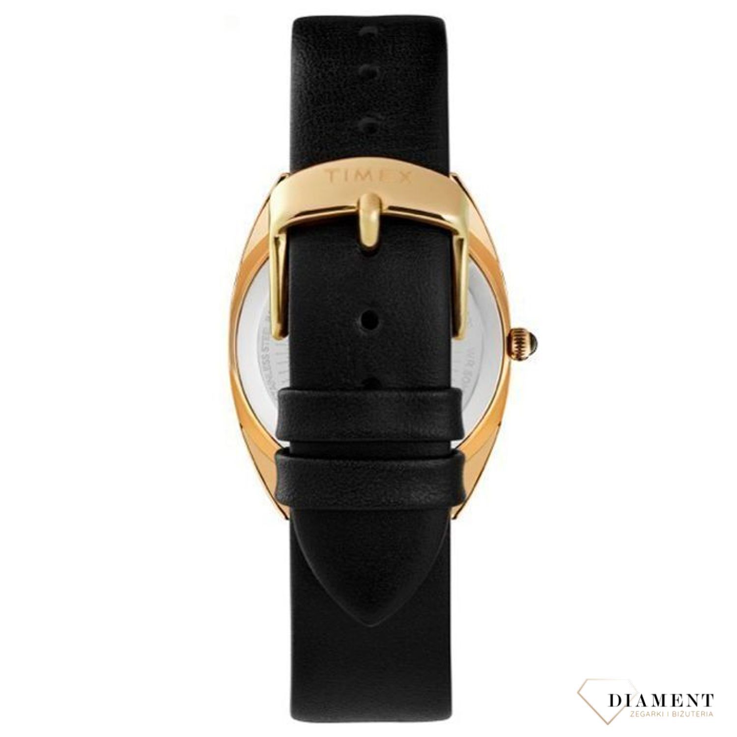 Zegarek damski  czarno-złoty na pasku Timex Milano TW2T89800 (1).jpg