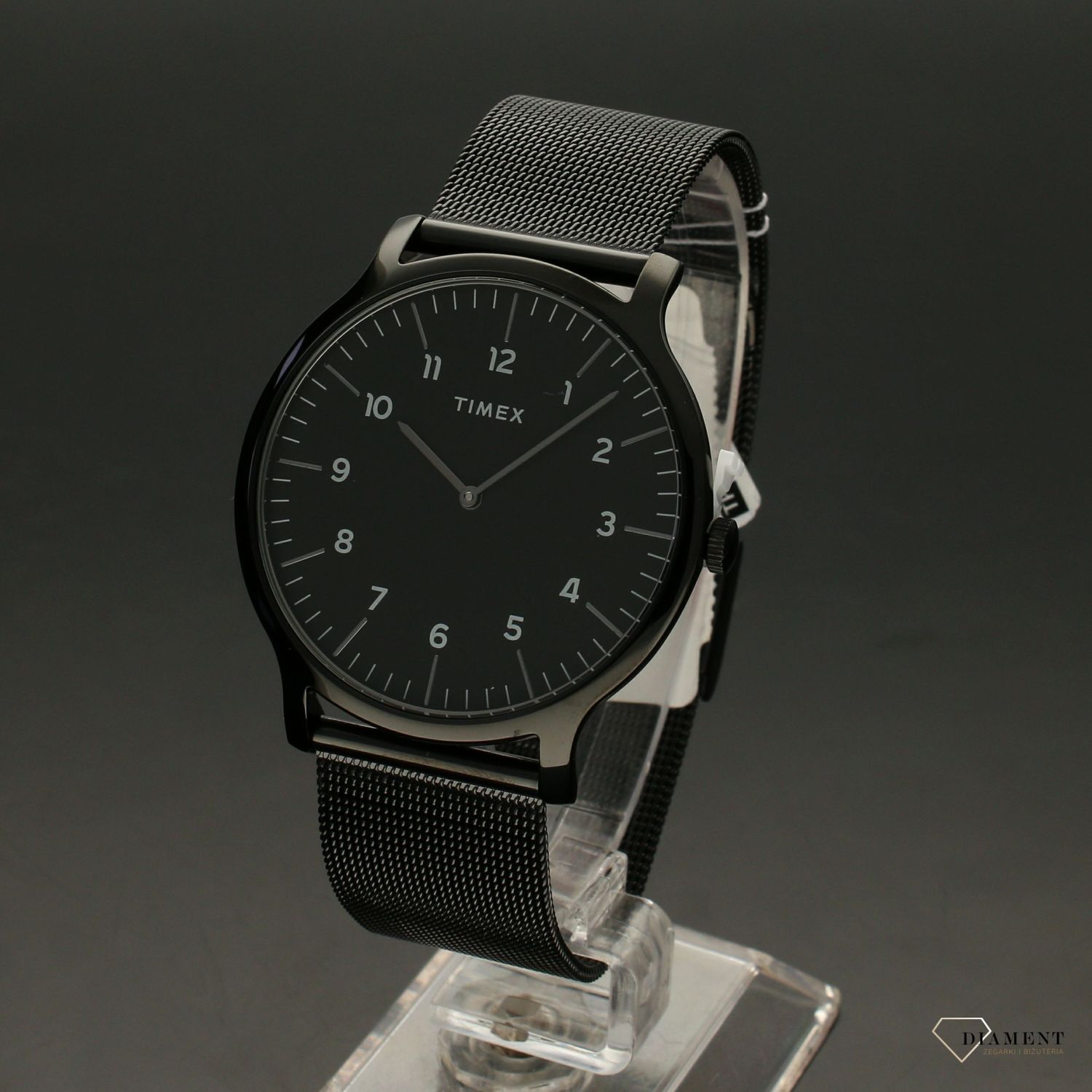 Zegarek męski Timex '' Czarny Slim '' TW2T95300.jpg