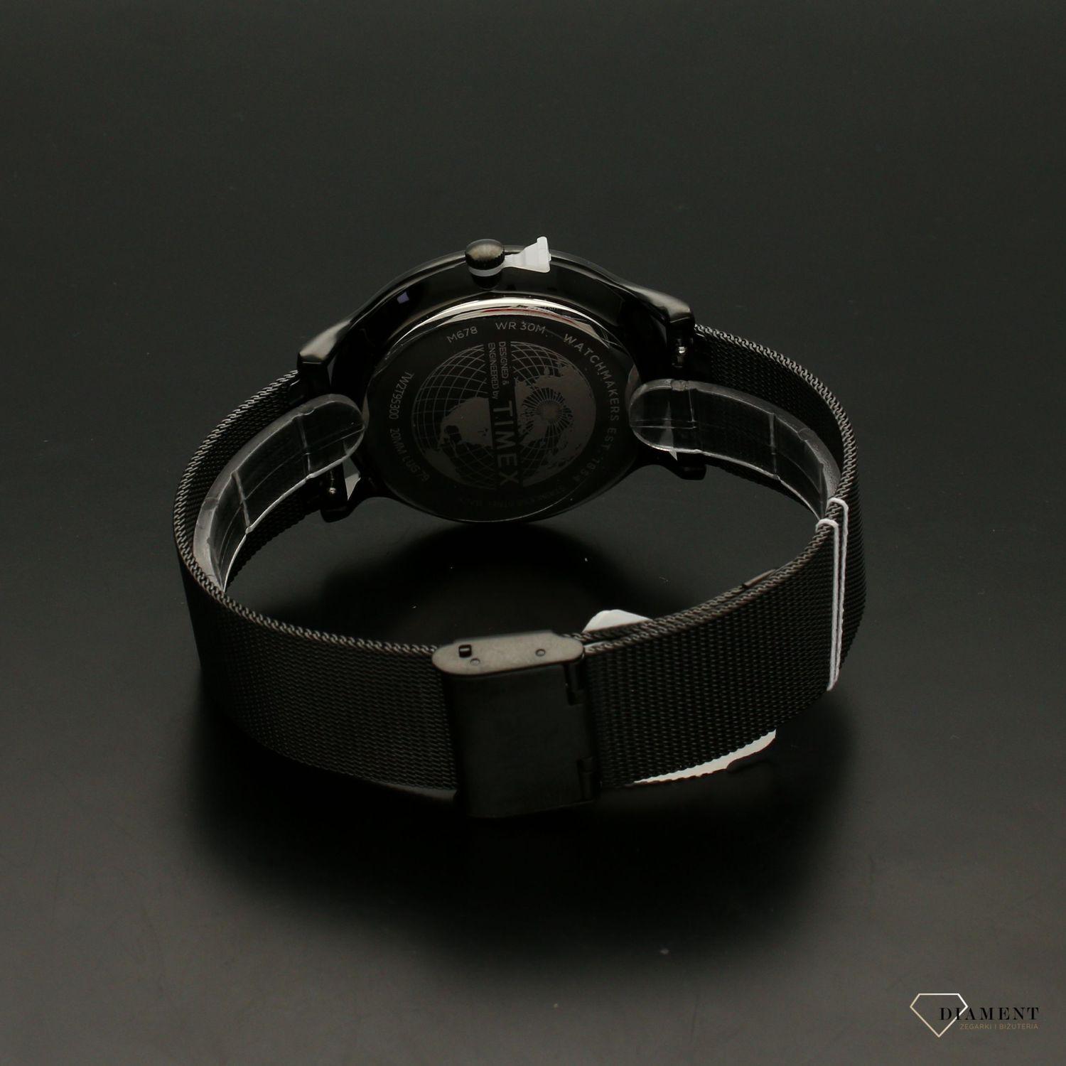 Zegarek męski Timex '' Czarny Slim '' TW2T95300.jpg