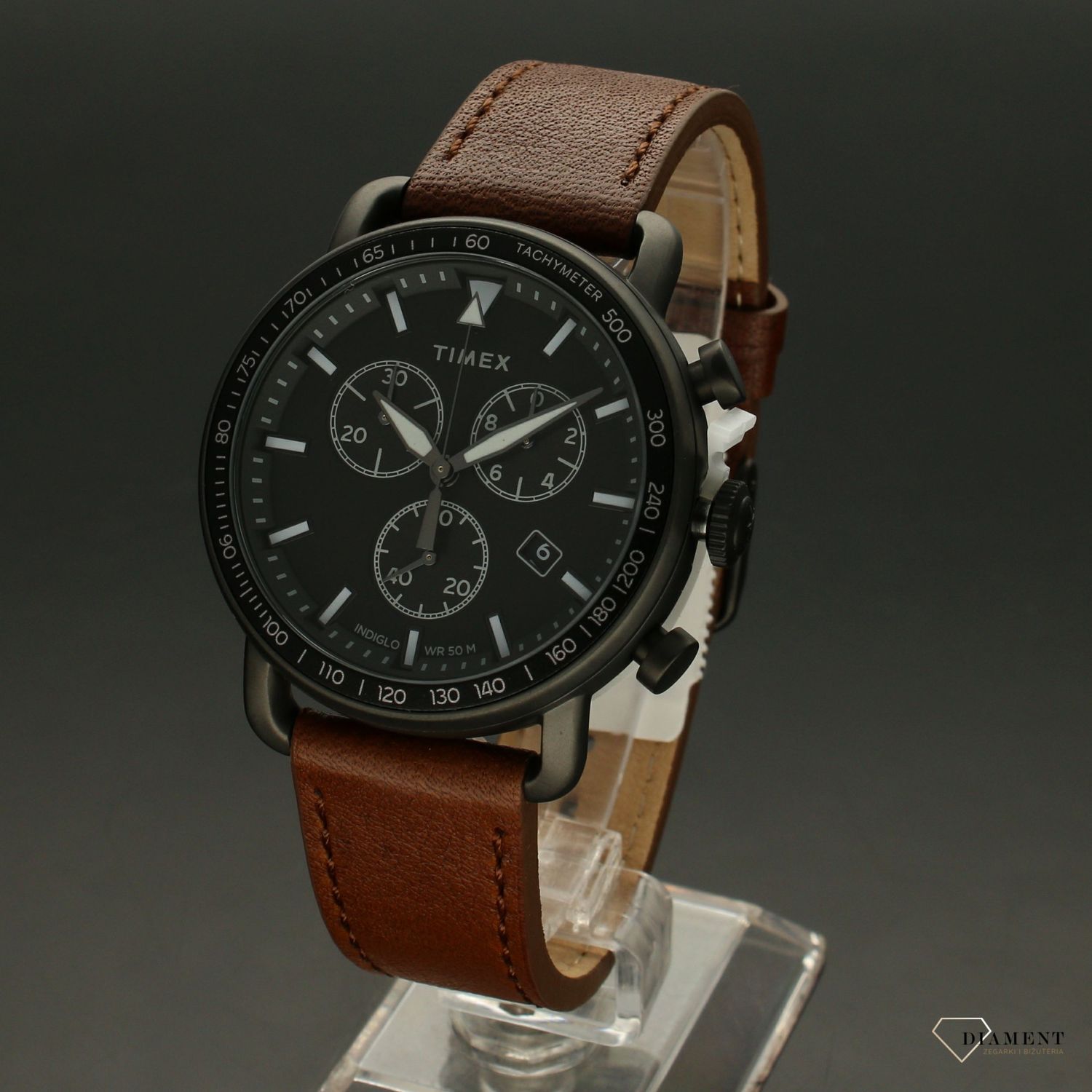Zegarek męski Timex '' ciemy chronograf TW2U02100 (1).jpg