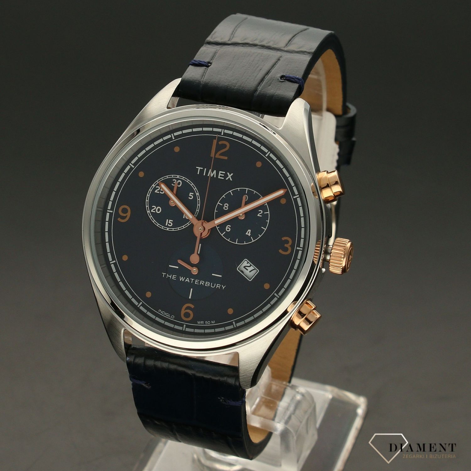 Zegarek męski na niebieskim pasku Timex TW2U04600 (1).jpg