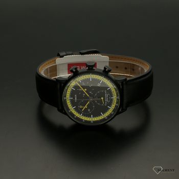 Zegarek męski Timex czarny z żółtą obwódką TW2U04800 (3).jpg
