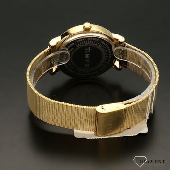 Zegarek damski Timex na bransolecie TW2U05400 ✅ Piękny złoty zegarek damski stworzony dla miłośniczek minimalistycznych rozwiązań. ✅ (5).jpg