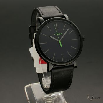 Zegarek Timex z zielonym sekundnikiem TW2U05700 (1).jpg