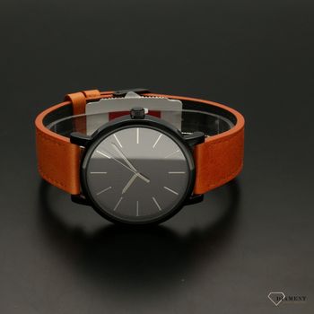 Zegarek męsk Timex na pomarańczowym pasku tW2U05800 (3).jpg