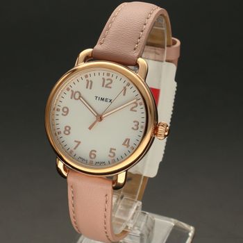 Zegarek damski Timex 'Różowe złoto w pudrowym różu' (2).jpg