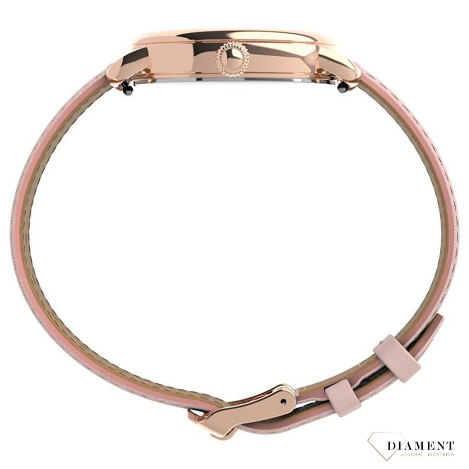 Zegarek damski Timex ' Różowe złoto w pudrowym różu'  TW2U13500 (1).jpg