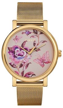 Zegarek damski Timex na bransolecie z kwiatkami Full Bloom TW2U19400 (4).jpg