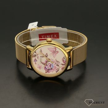 Zegarek damski Timex na złotej bransoelcie TW2U19400 (3).jpg