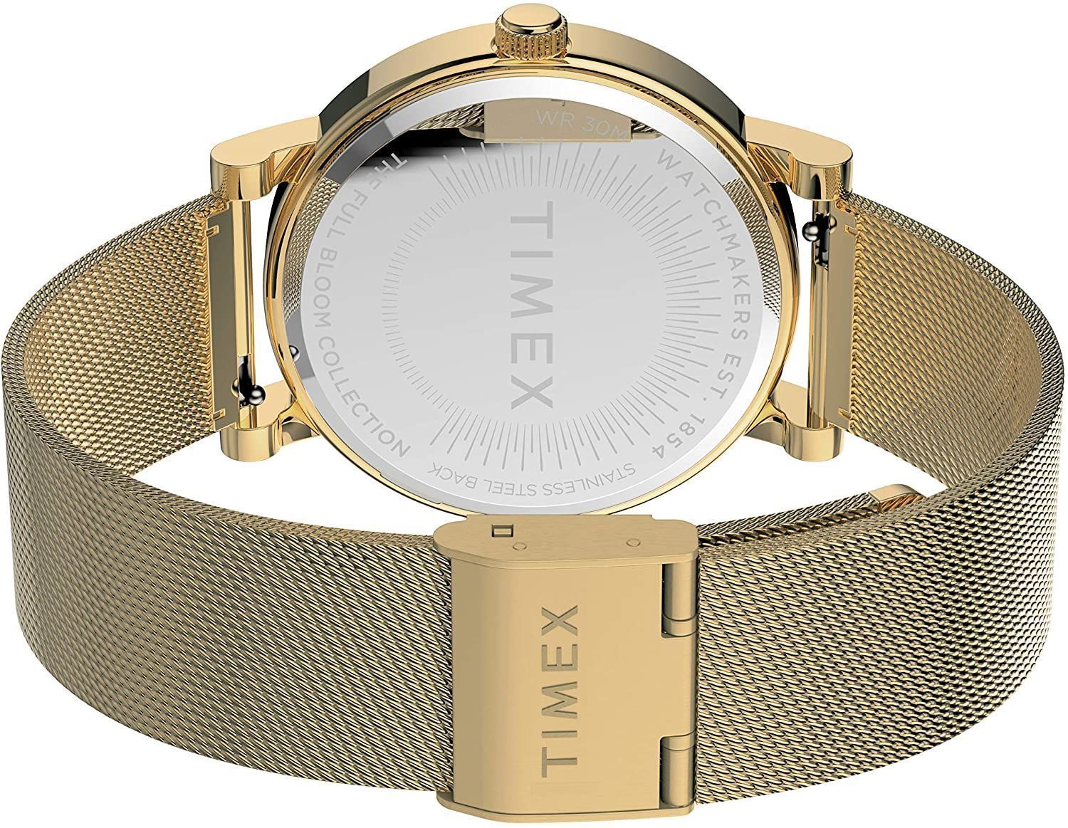 Zegarek damski Timex na bransolecie z kwiatkami Full Bloom TW2U19400 (4).jpg