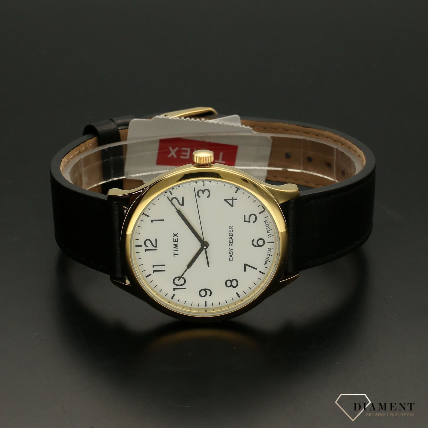 Zegarek męski TIMEX Easy Reader klasyczny na czarnym pasku TW2U22200.jpg
