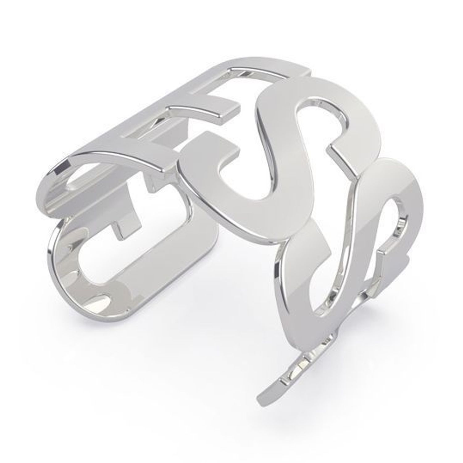 Bransoletka GUESS stalowa sztywna napis GUESS UBB20000-S.jpg