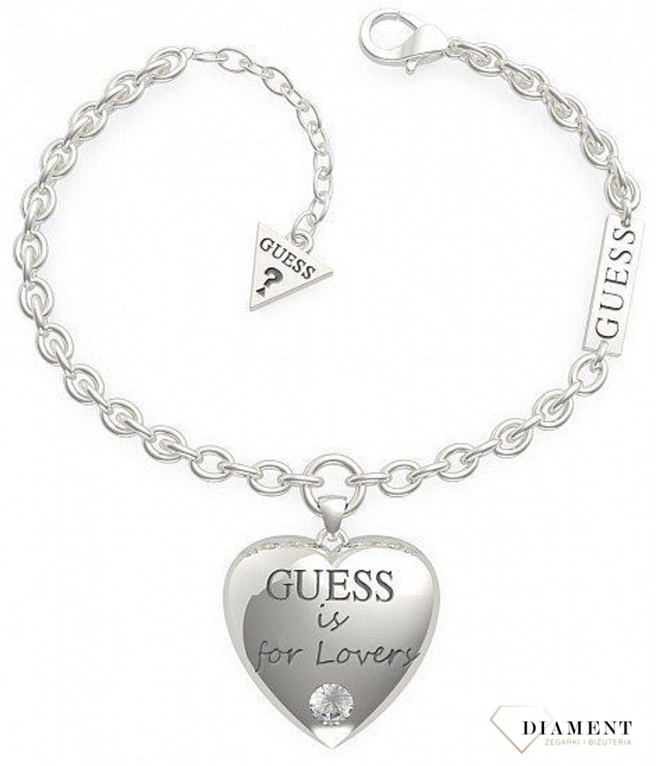 Bransoletka GUESS stalowa z wiszącym sercem UBB70034-S.jpg