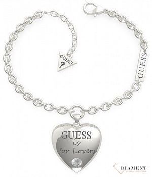 Bransoletka GUESS stalowa z wiszącym sercem UBB70034-S.jpg