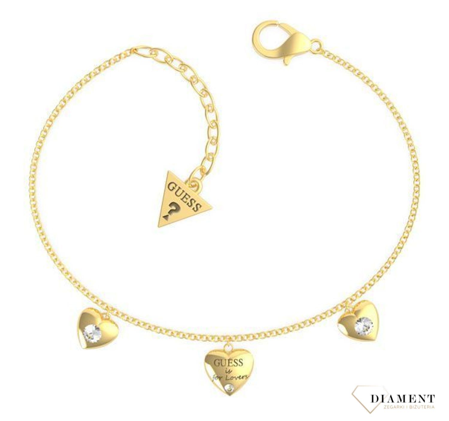 Bransoletka GUESS pozłacana trzy serca UBB70038-S.jpg
