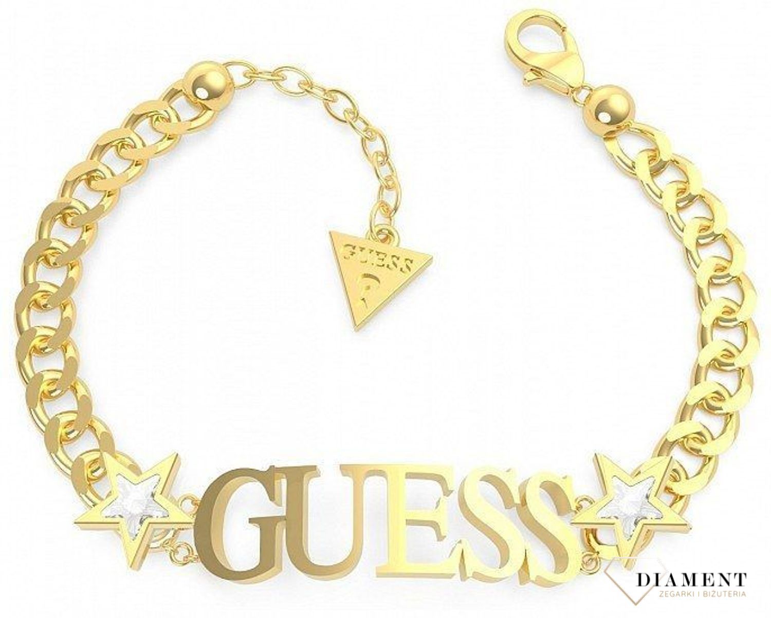 Bransoletka pozłacana duży napis GUESS UBB70076-S.jpg