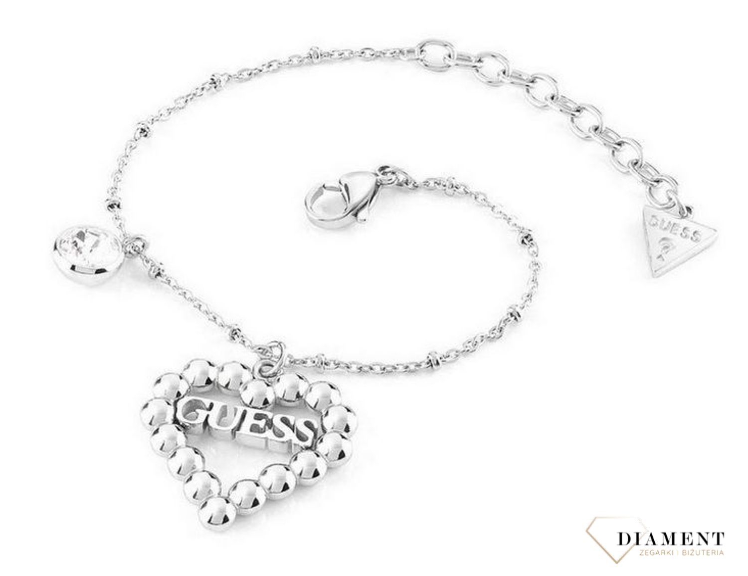 Bransoletka GUESS stalowa z serduszkiem UBB70089-S.jpg