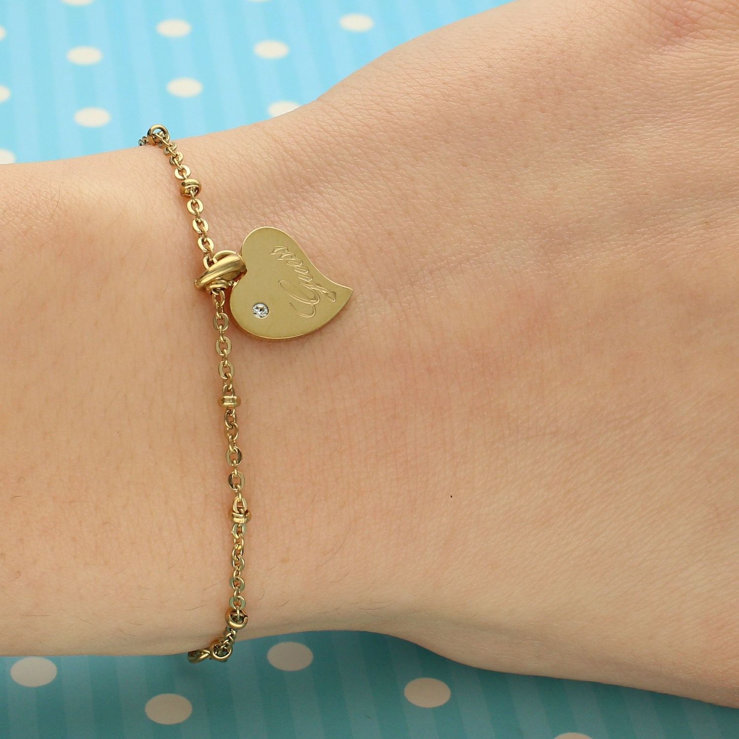 Bransoletka GUESS pozłacana z serduszkiem UBB79010-S.jpg