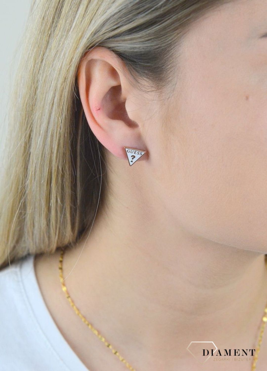 Kolczyki GUESS pozłacane trójkąty UBE70124.jpg