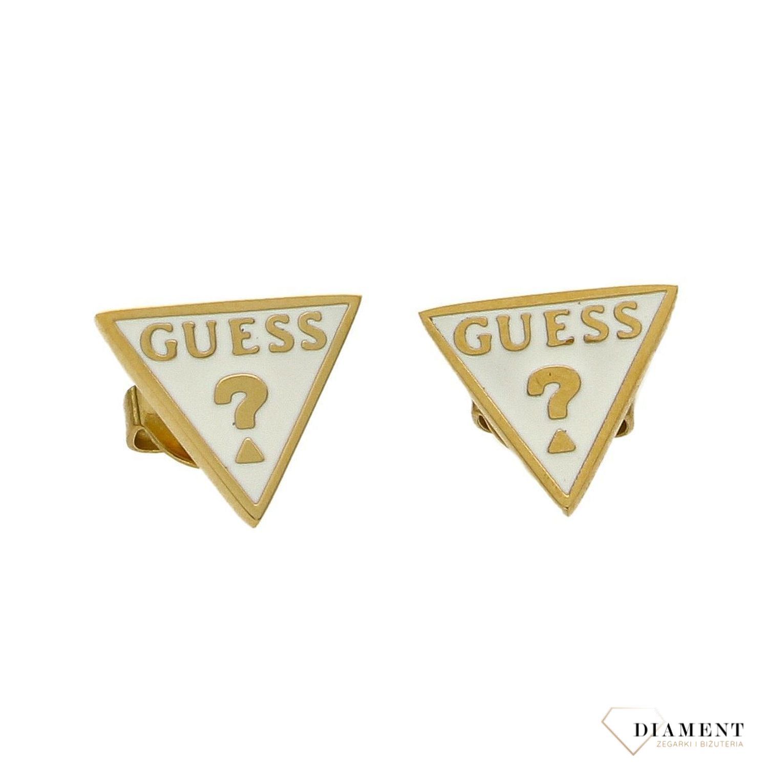 Kolczyki GUESS pozłacane trójkąty UBE70124.jpg