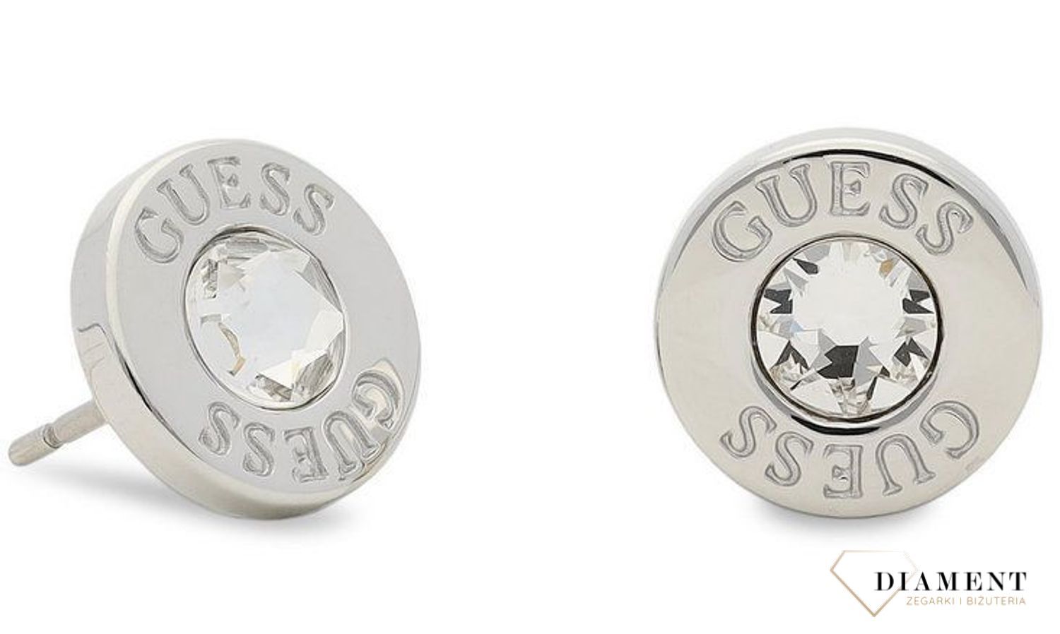 Kolczyki GUESS stalowe z kryształkiem UBE78094 (2).jpg