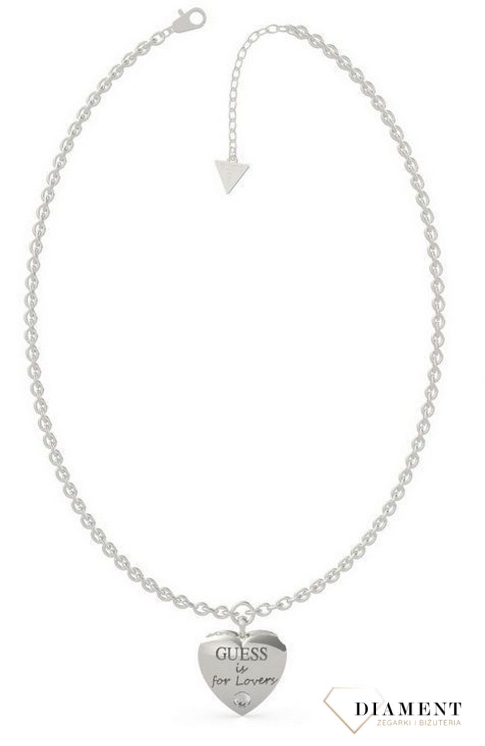 vNaszyjnik GUESS stalowy z wypukłym sercem UBN70025b.jpg