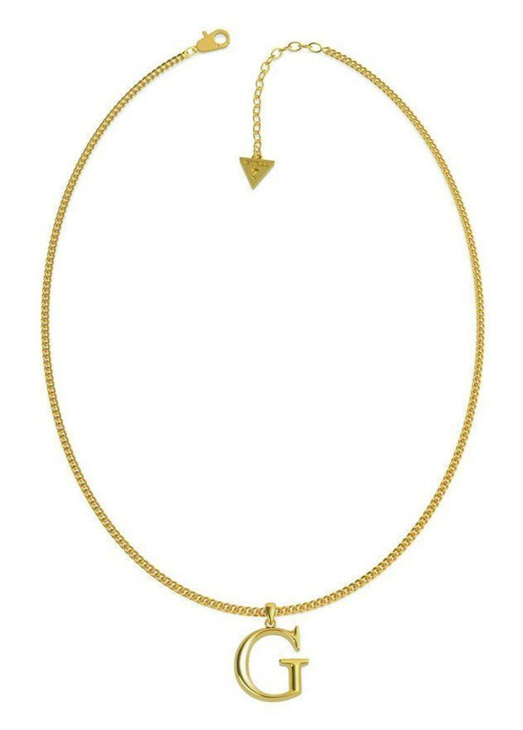 Naszyjnik GUESS pozłacany literka 'G' UBN70078f.jpg