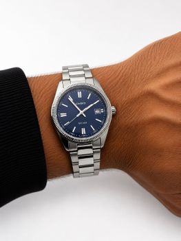 Casio MTP-1302PD-2AV Srebrny z Niebieską Tarczą men.jpg