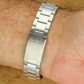 Casio UTP-1302PD-7AVEF Srebrny z Białą Tarczą zapięcie.jpg