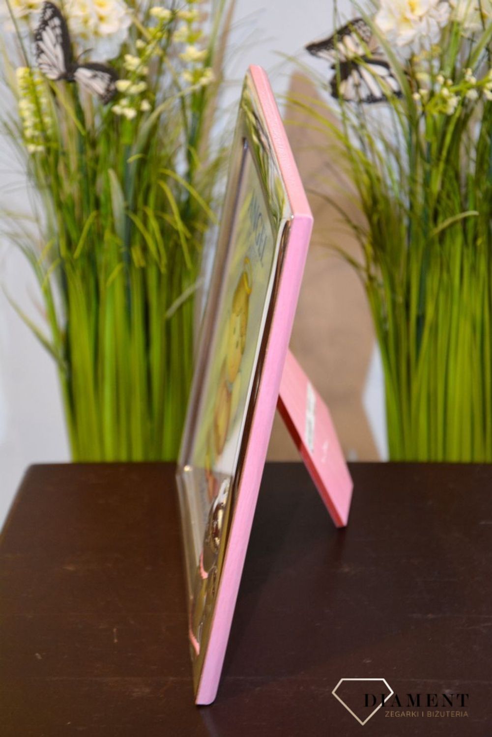 Piękna, srebrna ramka na Chrzest Święty dla dziewczynki (3).JPG