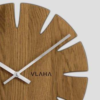 zegar-scienny-vlaha-vct1014-Zegar ścienny Vlaha VCT1014 - Z litego drewna dębowego-1.jpg