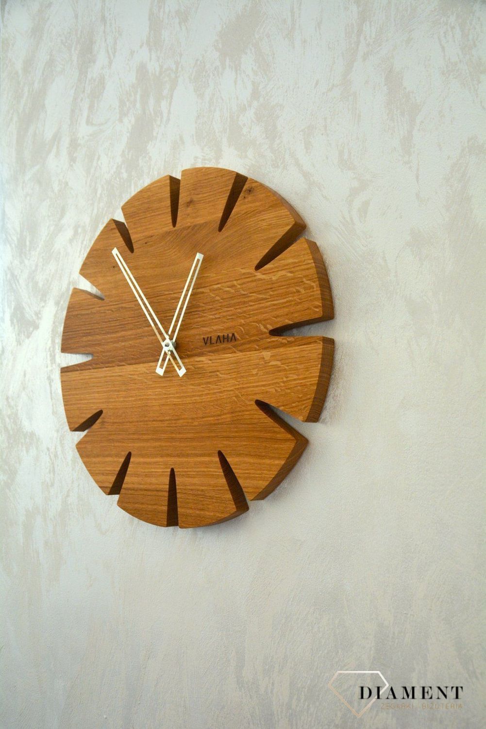 Zegar ścienny Vlaha VCT1031 drewna dębowego (2).jpg