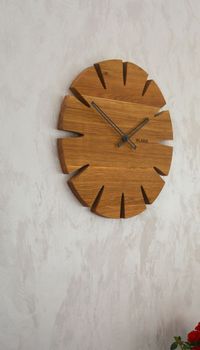 Zegar ścienny Vlaha VCT1032 - Z litego drewna dębowego✓ zegary ścienne w sklepie z zegarami Zegarki-Diament.pl ✓ Autoryzowany sklep (6).JPG