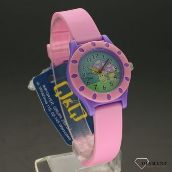 Zegarek dla dziecka na pasku QQ VQ13-009 ⌚Zegarki dziecięce z cyferkami✓  (1).jpg