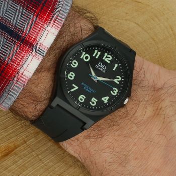 Zegarek męski Q&Q VQ66-025 – sportowy 100M, czarny klasyczny (1).jpg