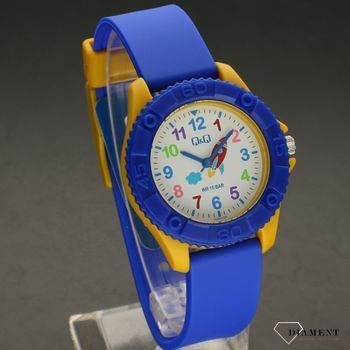 Zegarek dla chłopca 'Rakieta VQ96-022. Zegarek dla dziecka Q&Q na pasku silikonowym ⌚  (1).jpg