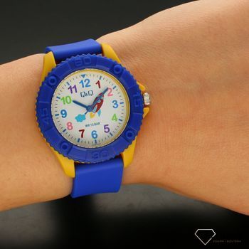 Zegarek dla chłopca 'Rakieta VQ96-022. Zegarek dla dziecka Q&Q na pasku silikonowym ⌚  (5).jpg