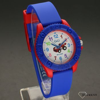 Zegarek dla chłopca 'Formuła 1' VQ96-023. Zegarek dla dziecka Q&Q na pasku silikonowym ⌚  (1).jpg