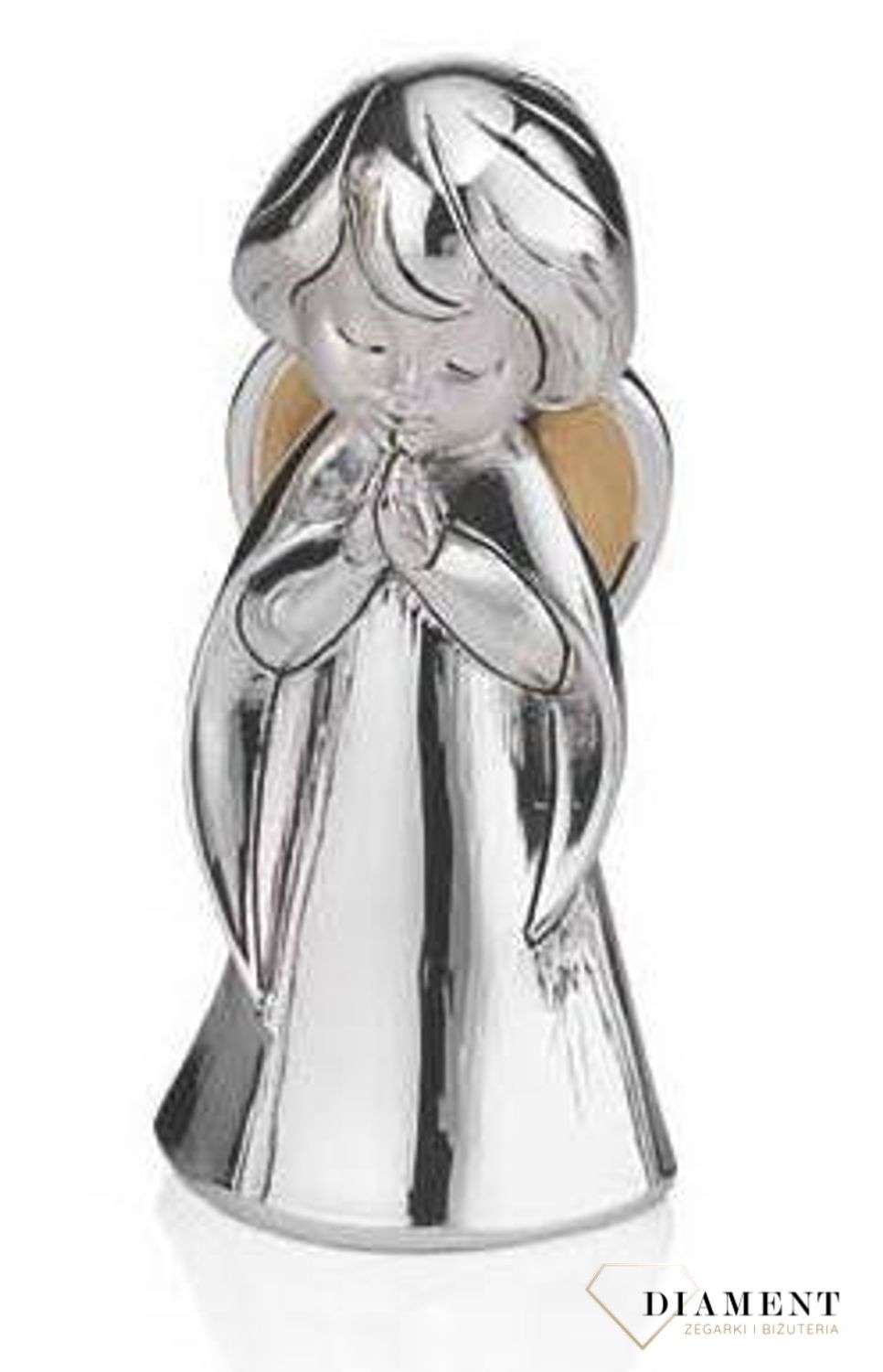 Przepiękna figurka Aniołka, który się modli. Śliczna pamiątka Chrztu Świętego, Komunii Świętej czy innej ważnej uroczystości, ozdobi pokój dziecka.5.jpg