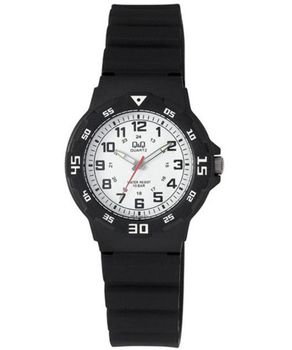 Zegarek męski Q&Q VR18-003 – sportowy 100M, biała tarcza, black.jpg