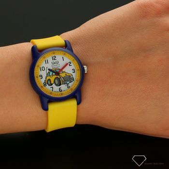 Zegarek dla dziecka QQ VR41-009 z samochodem ⌚Zegarki dziecięce z cyferkami ✓  (5).jpg