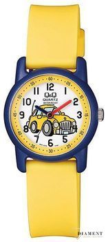 Zegarek dla dziecka  Żółte autko QQ VR41-009.jpg