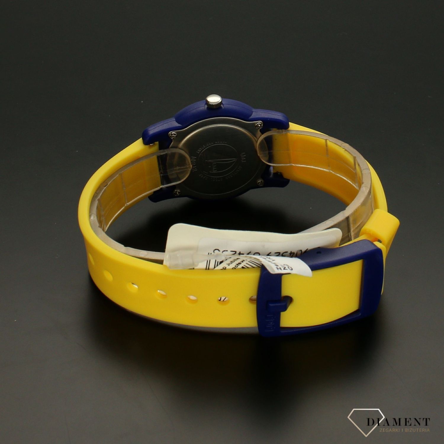 Zegarek dla dziecka  Żółte autko QQ VR41-009.jpg