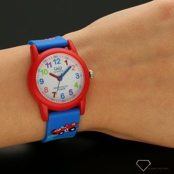 Zegarek dla dziecka Q&Q na pasku silikonowym VR99-004⌚Zegarki dziecię na silikonowym pasku✓ Wymarzony prezent  (5).jpg
